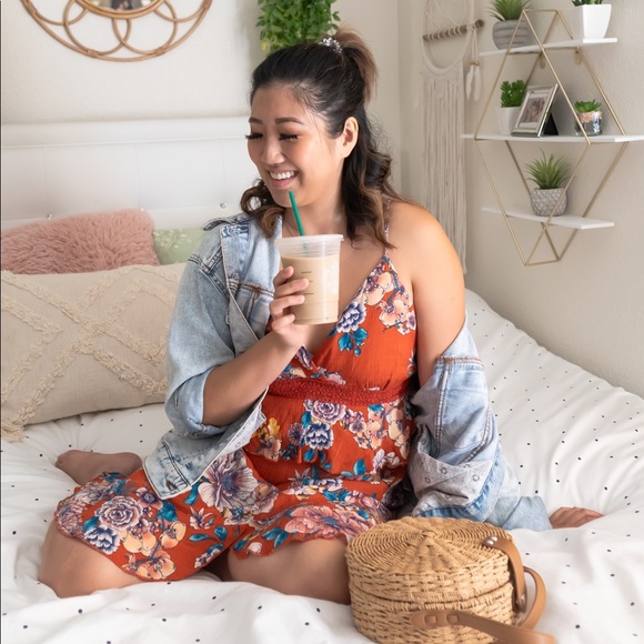 Band of Gypsies Dresses & Skirts - [LIKE 🆕] Band Of Gypsies: Red Floral Dress